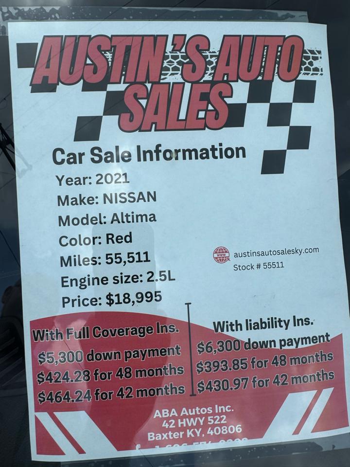 Nissan Altima SR 2021