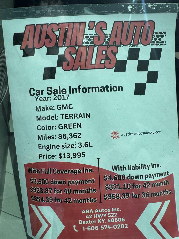 GMC Terrain Denali 2017