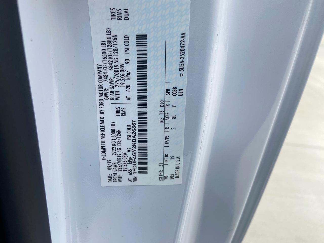 Ford F-450 SD Regular Cab DRW 2WD 2019