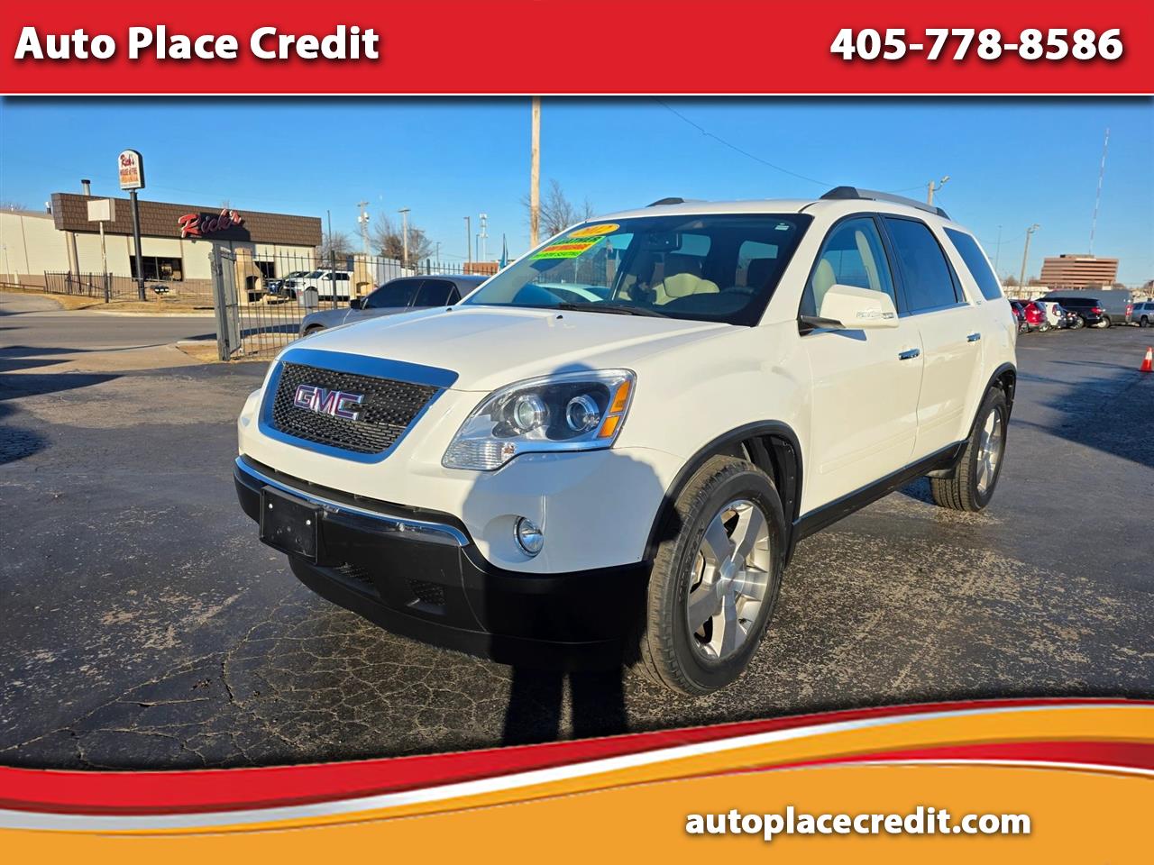 2012 GMC Acadia SLT-1 FWD