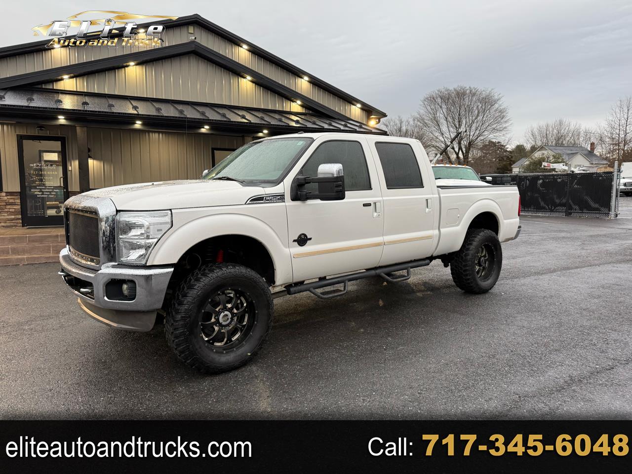 Ford F-250 SD Lariat Crew Cab 4WD 2011