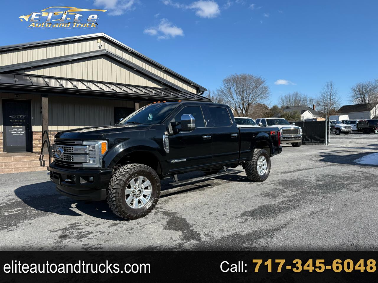 2018 Ford F-250 Super Duty Platinum