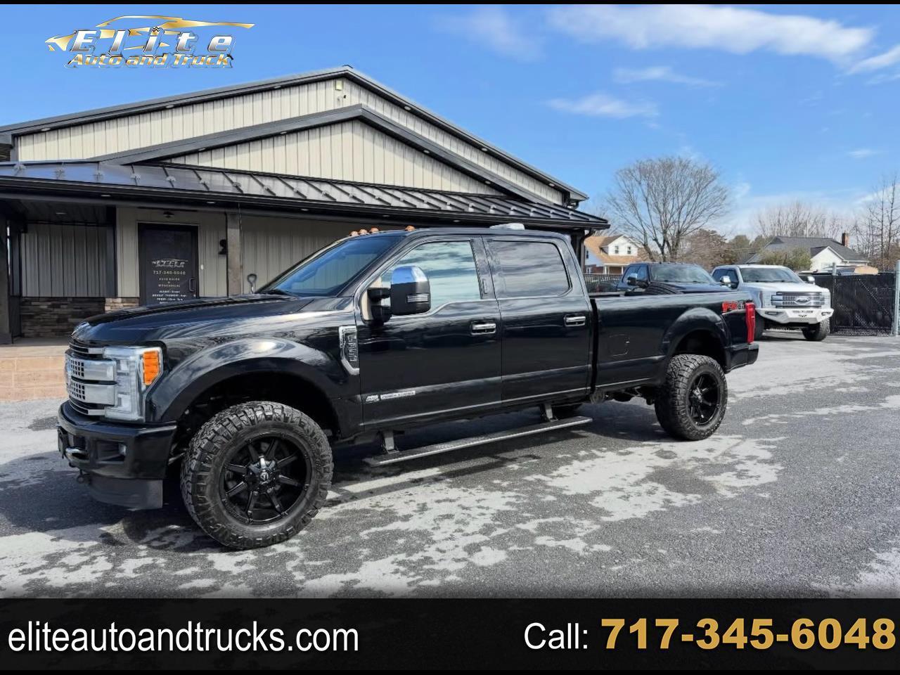 2018 Ford F-350 SD Platinum Crew Cab 4WD