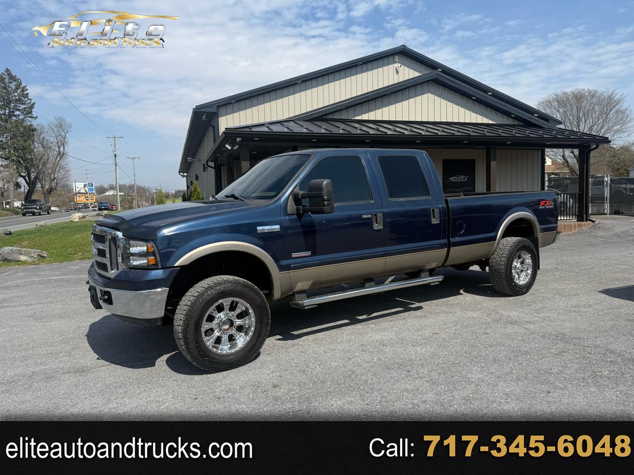 Ford F-350 SD Lariat Crew Cab 4WD 2005