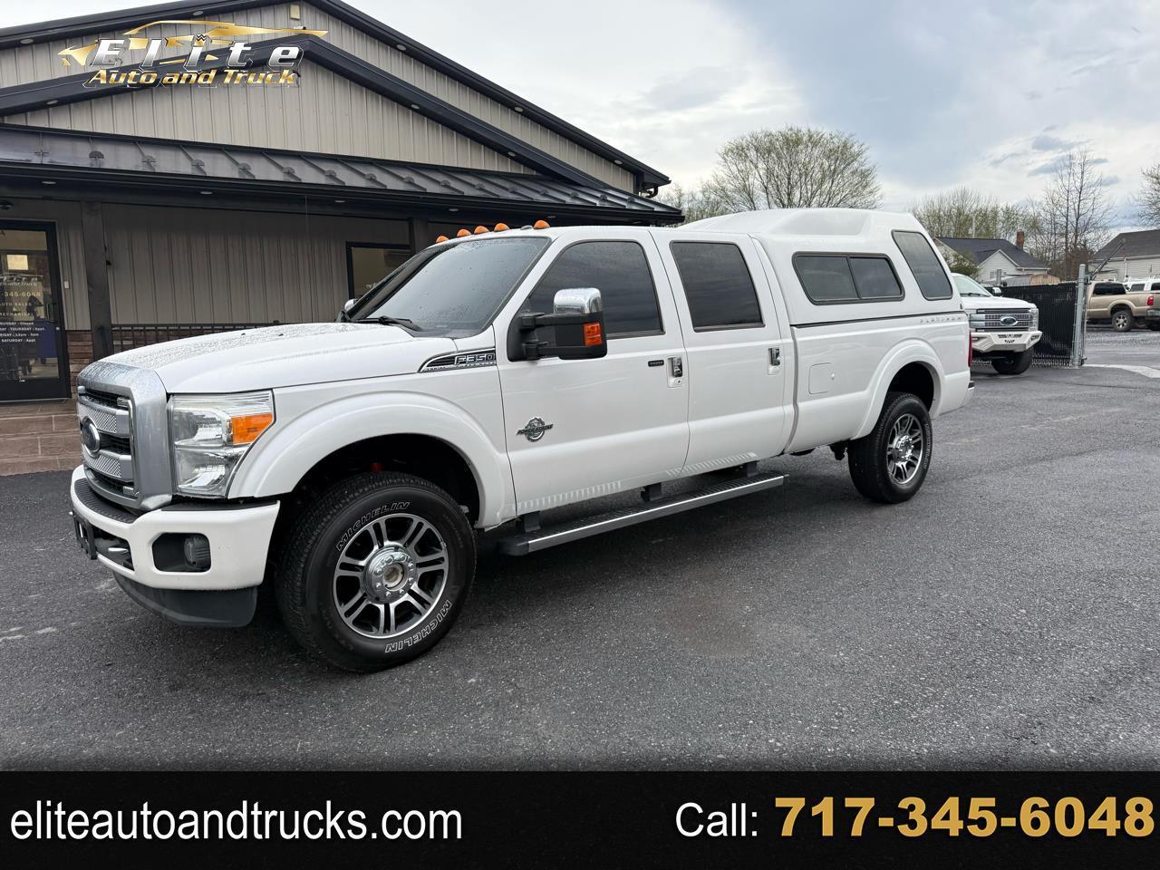2016 Ford F-350 SD Platinum Crew Cab 4WD