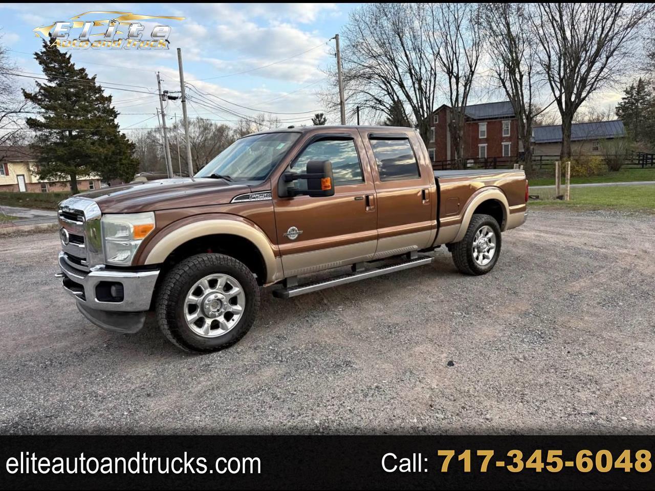 2011 Ford F-250 SD Lariat Crew Cab 4WD