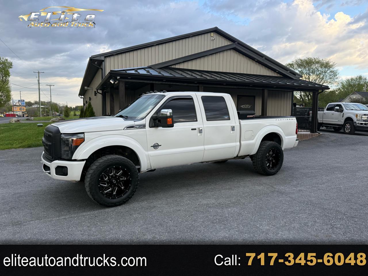 Ford F-350 SD Platinum Crew Cab 4WD 2014