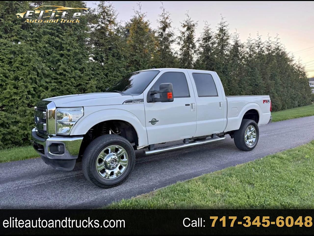 Ford F-250 SD Lariat Crew Cab 4WD 2012