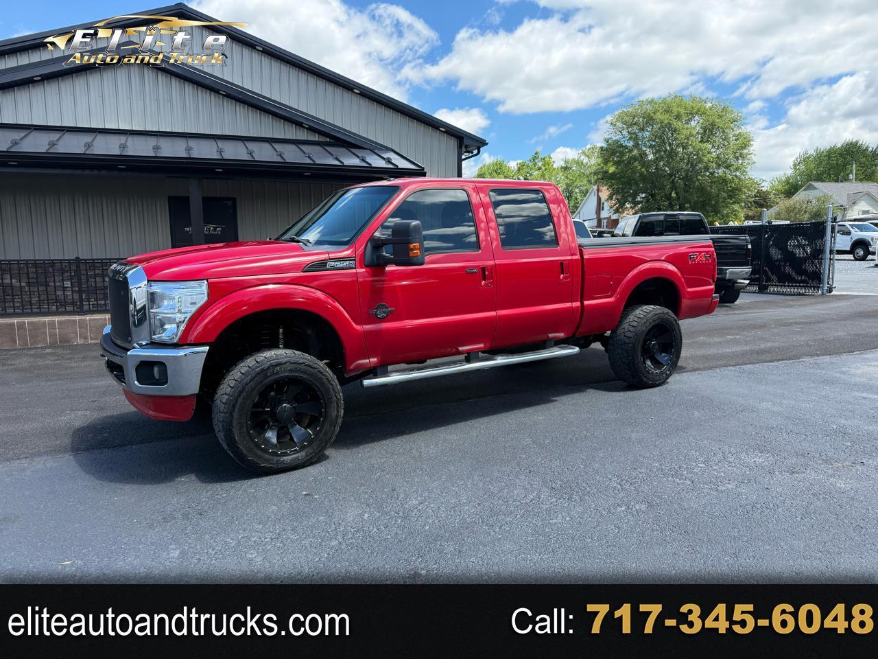Ford F-250 SD Lariat Crew Cab 4WD 2011