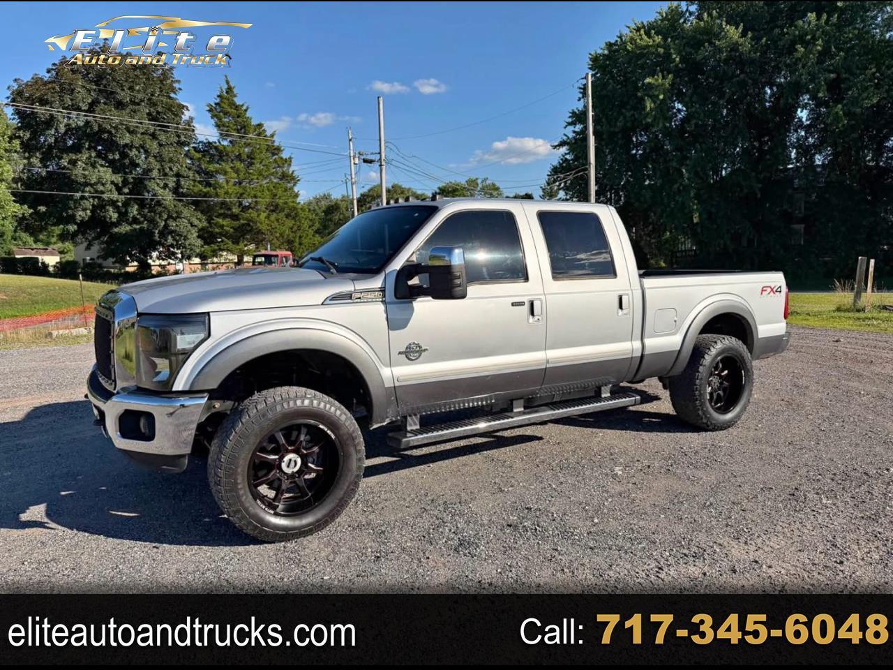Ford F-250 SD Lariat Crew Cab 4WD 2012