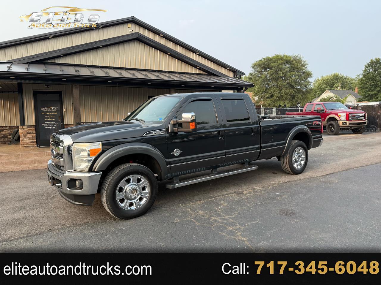 2015 Ford F-350 SD Lariat Crew Cab Long Bed 4WD