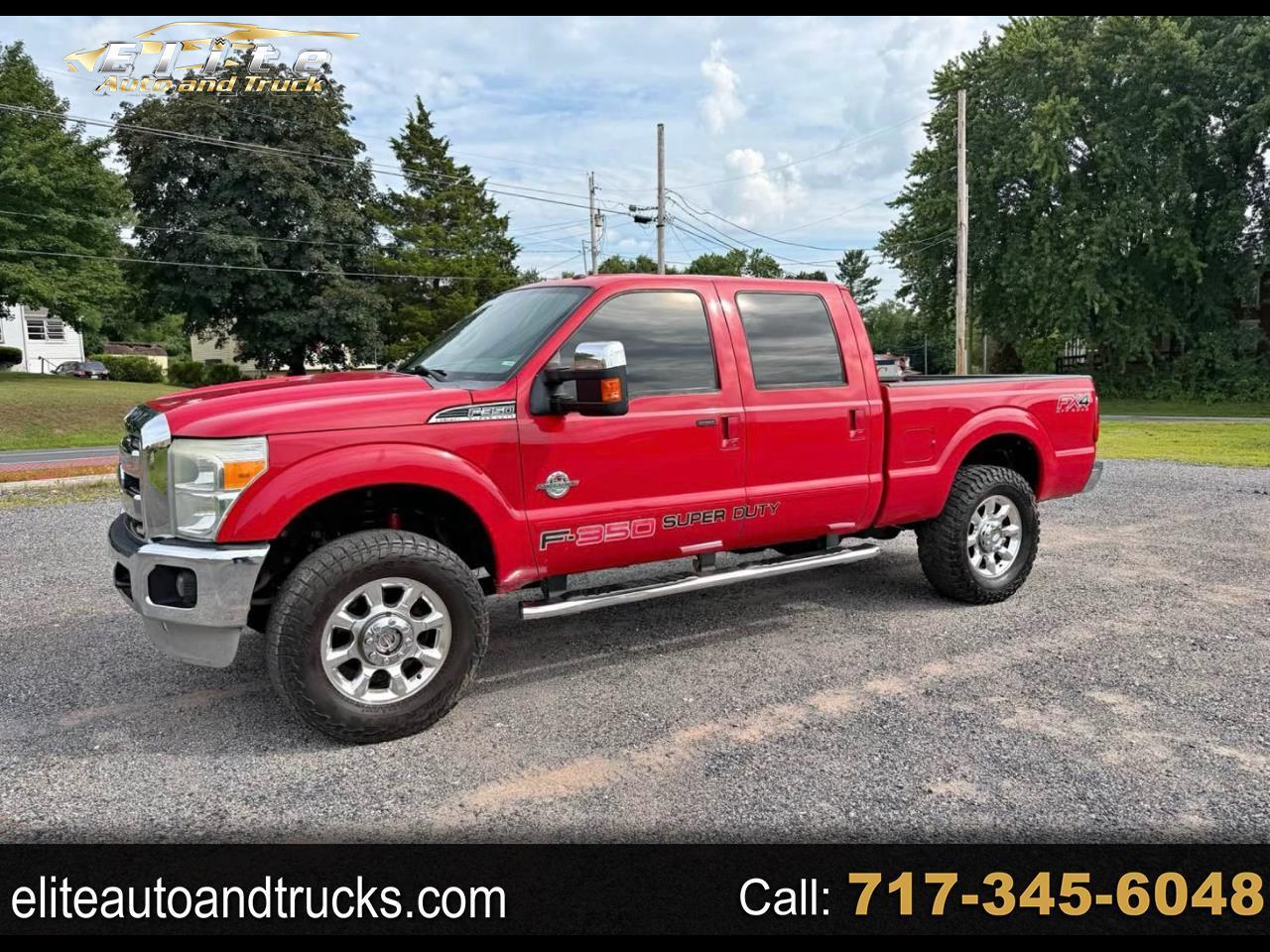 Ford F-350 SD Lariat Crew Cab 4WD 2013