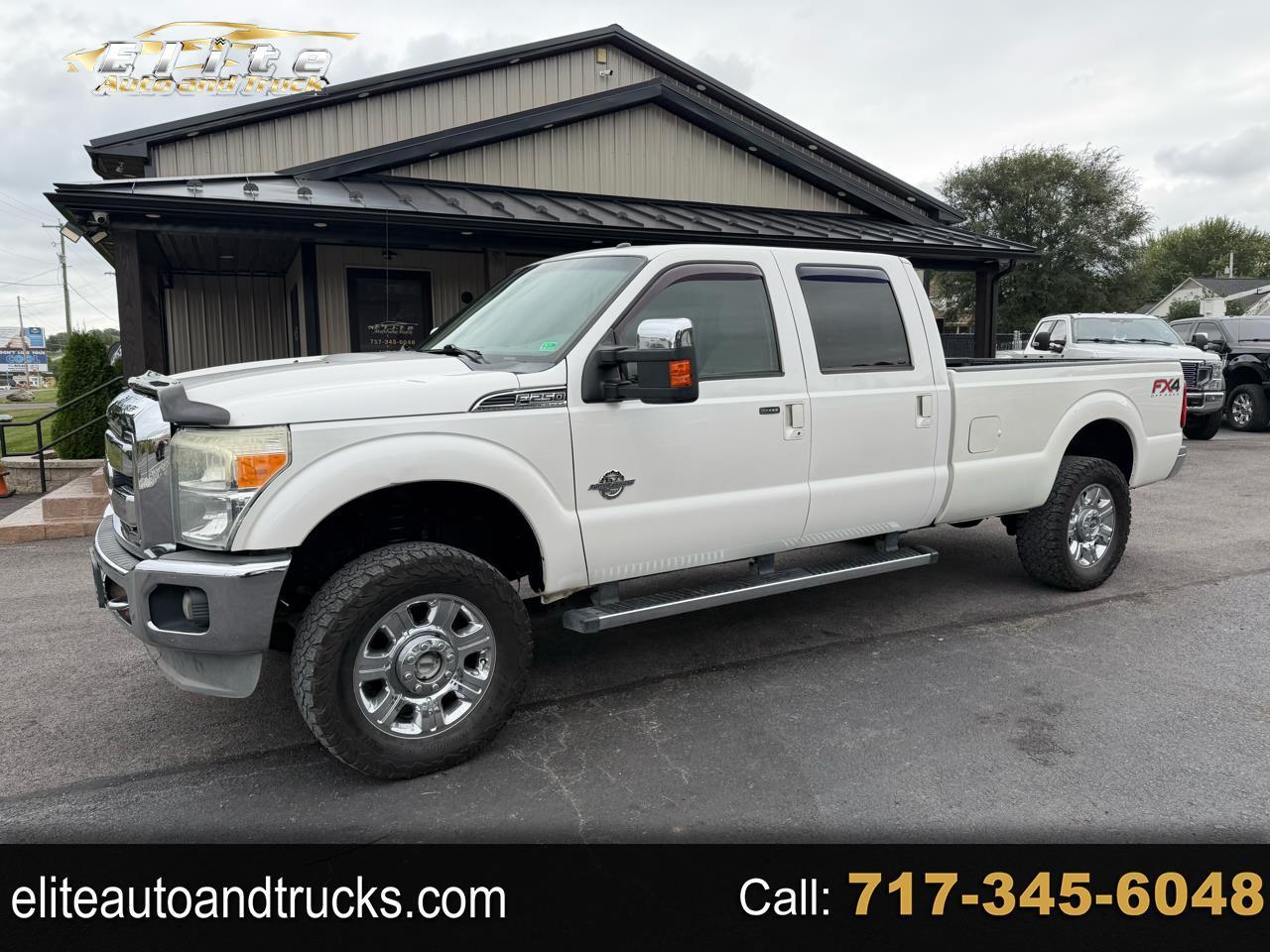 Ford F-250 SD Lariat Crew Cab Long Bed 4WD 2012