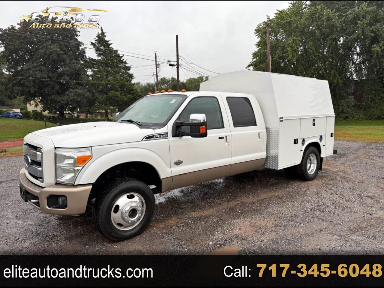 2013 Ford F-350 SD King Ranch Crew Cab Long Bed DRW 4WD