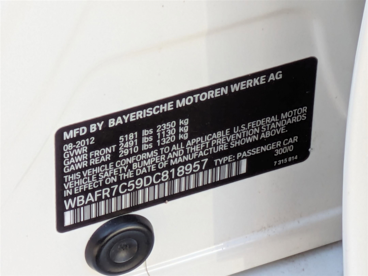 BMW 5-Series 535i 2013 BMW 5-Series 535i 2013