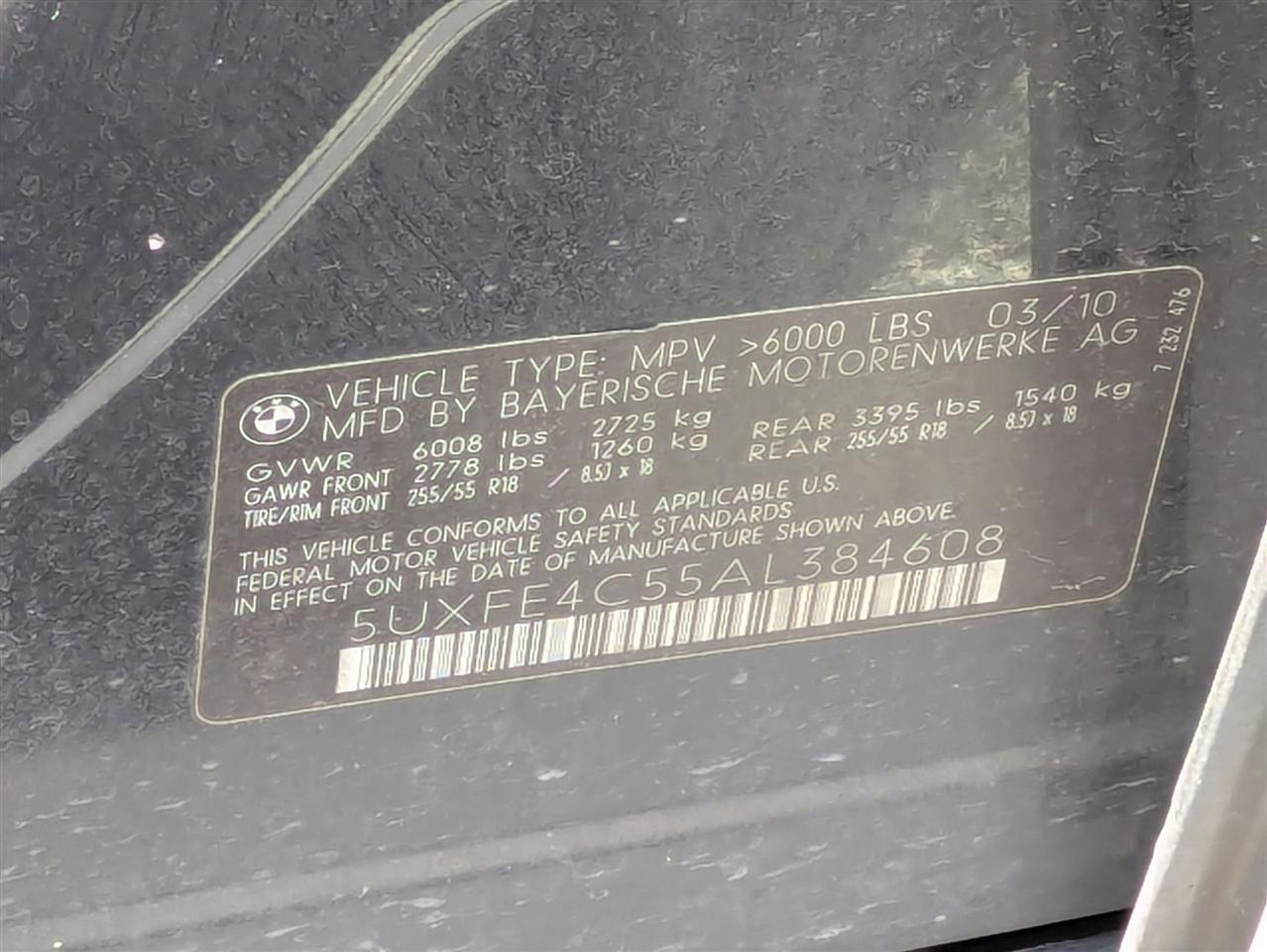 BMW X5 xDrive30i 2010