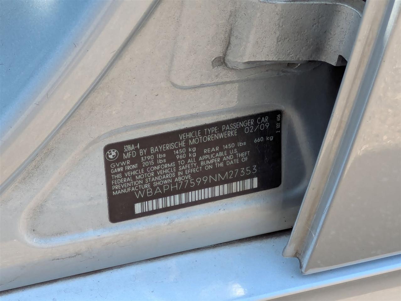 BMW 3-Series 328i 2009