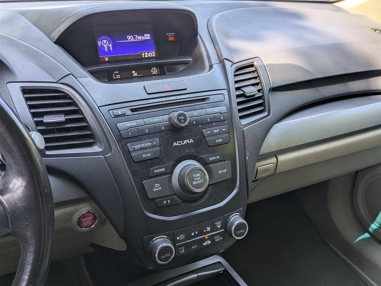 Acura RDX 6-Spd AT 2014