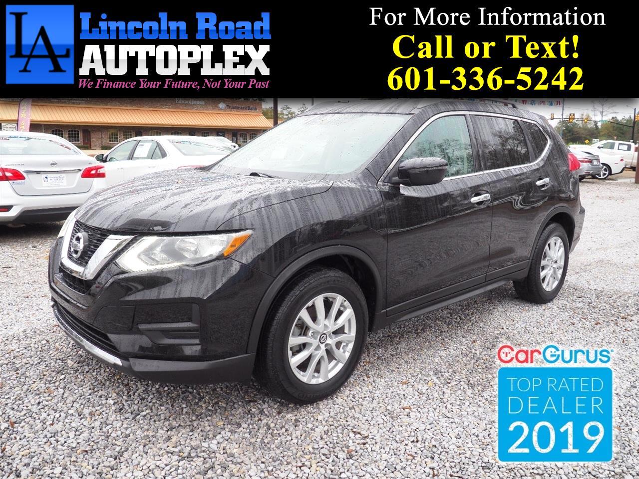 Used 2017 Nissan Rogue SV for Sale in Hattiesburg MS 39402 Lincoln Road
