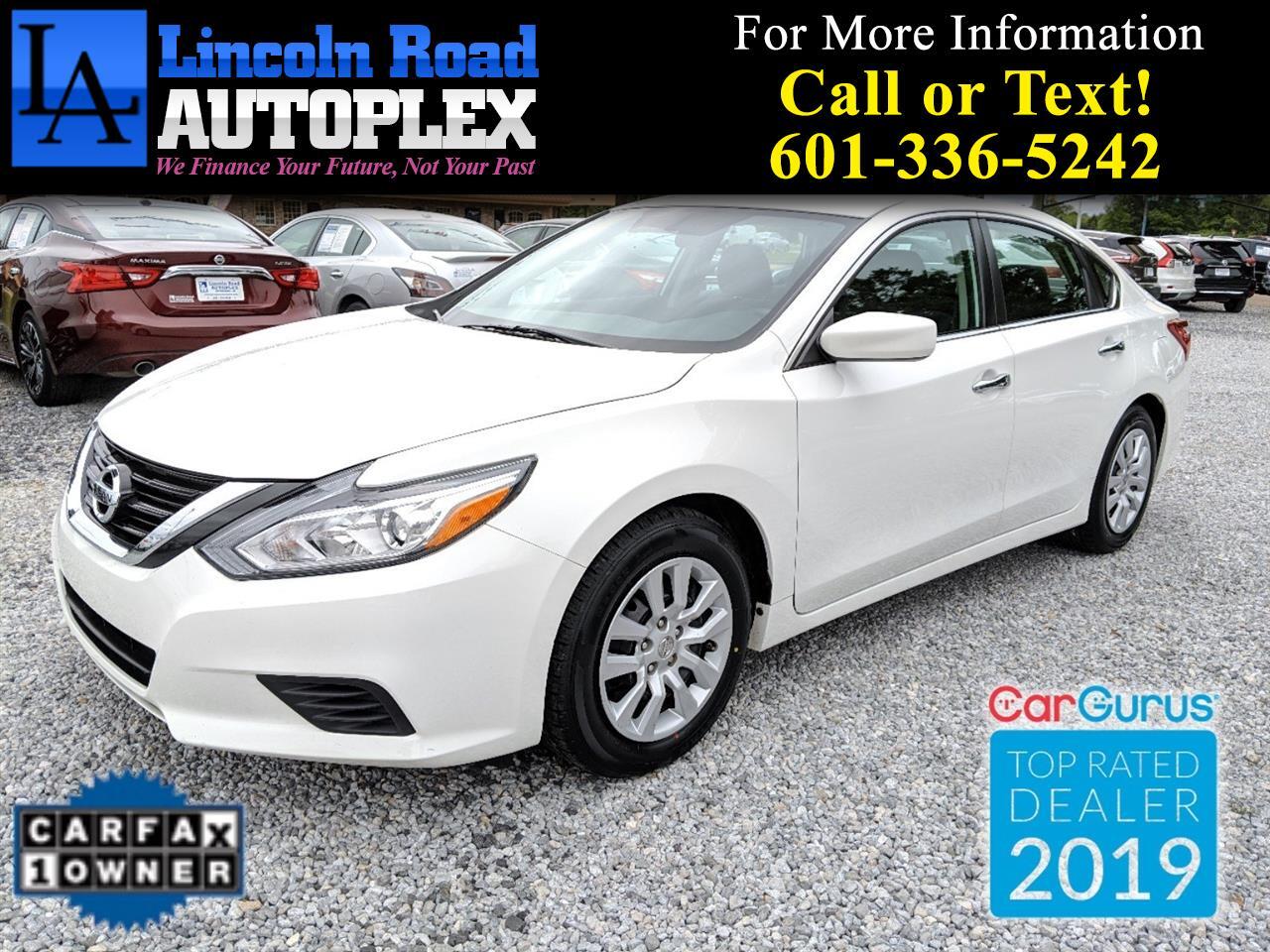 Used 2017 Nissan Altima 2.5 S for Sale in Hattiesburg MS 39402 Lincoln