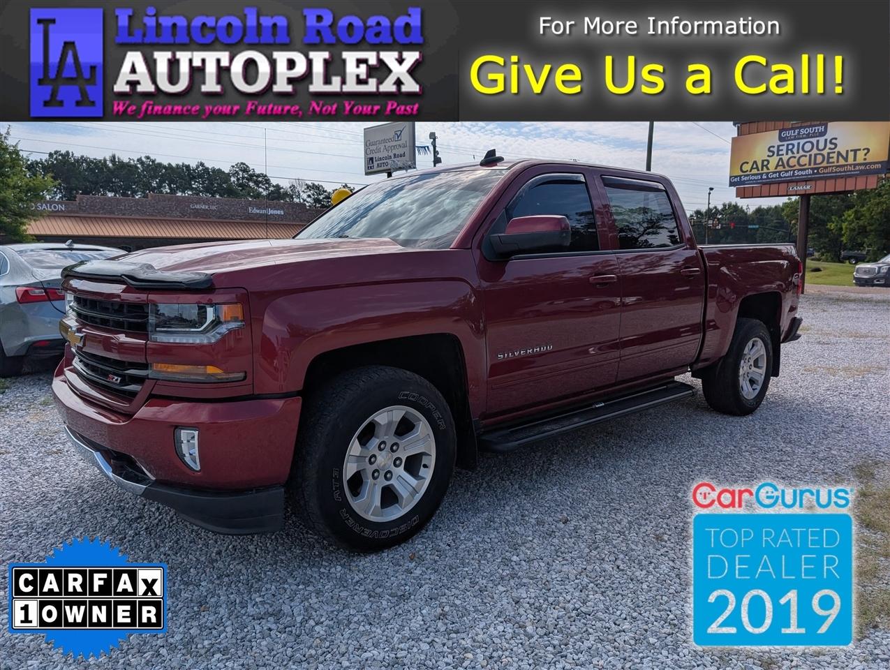 2018 Chevrolet Silverado 1500 4WD Crew Cab 143.5" LT w/2LT