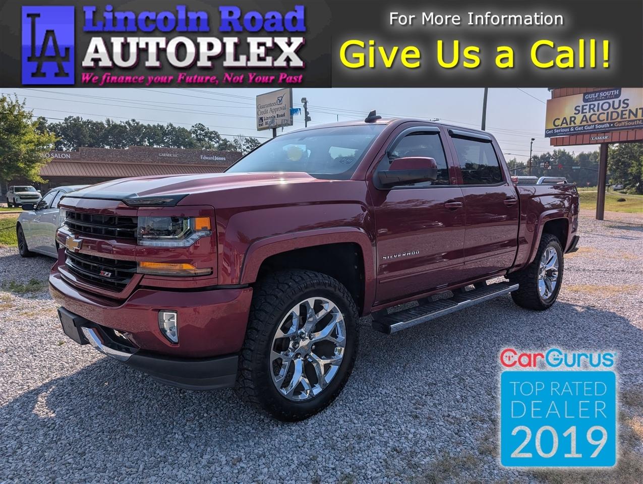 2018 Chevrolet Silverado 1500 4WD Crew Cab 143.5" LT w/2LT
