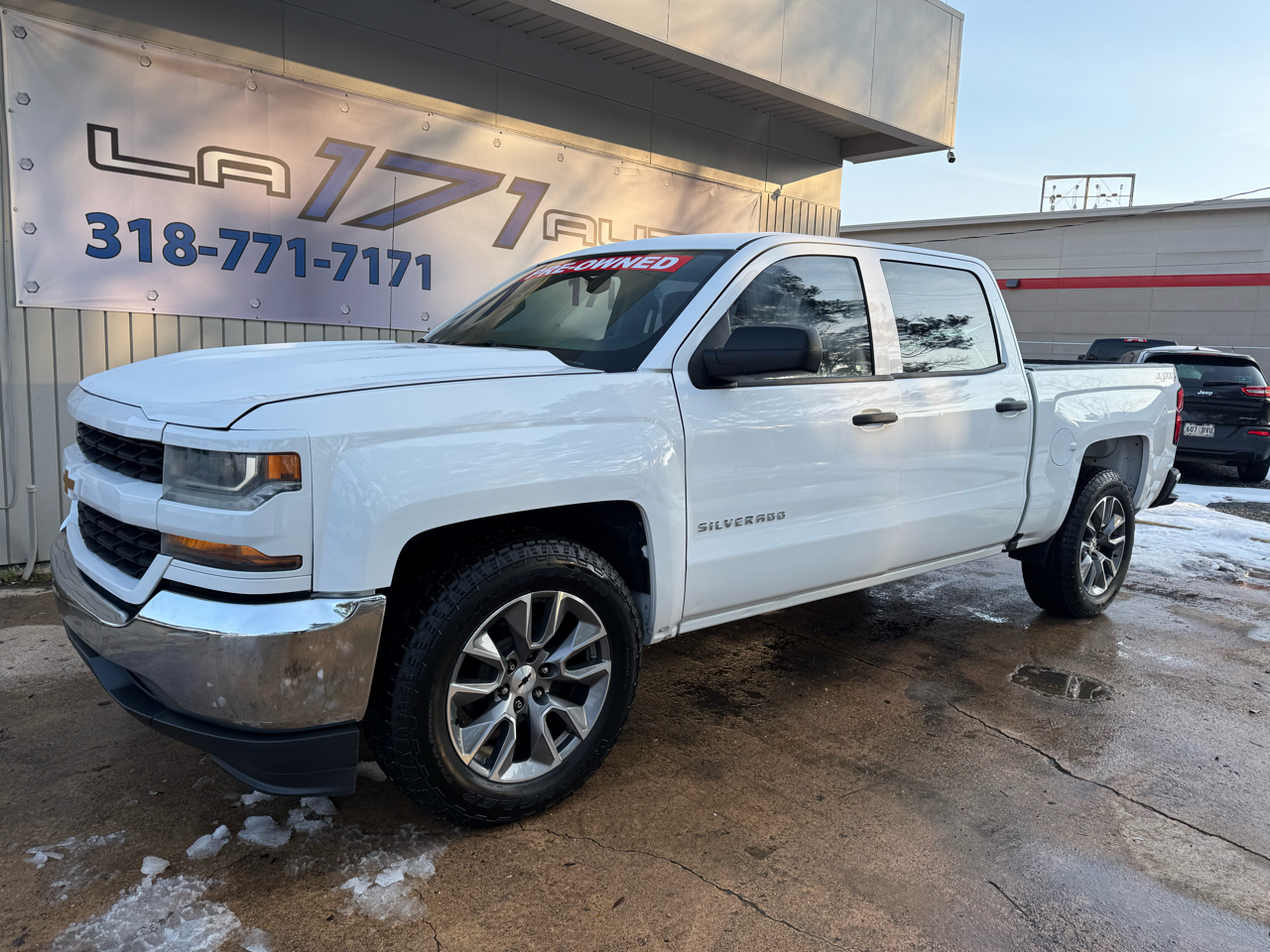 2018 Chevrolet Silverado 1500 Work Truck Crew Cab Long Box 4WD