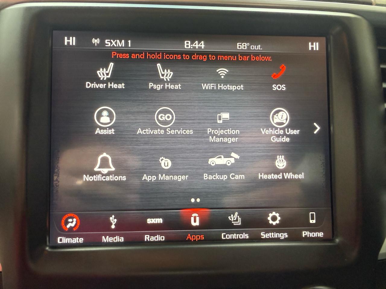 RAM 1500 SLT Crew Cab SWB 4WD 2018