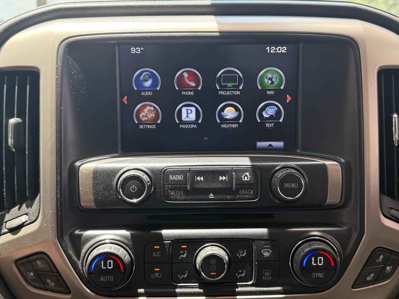 GMC Sierra 1500 4WD Crew Cab 143.5" Denali 2016