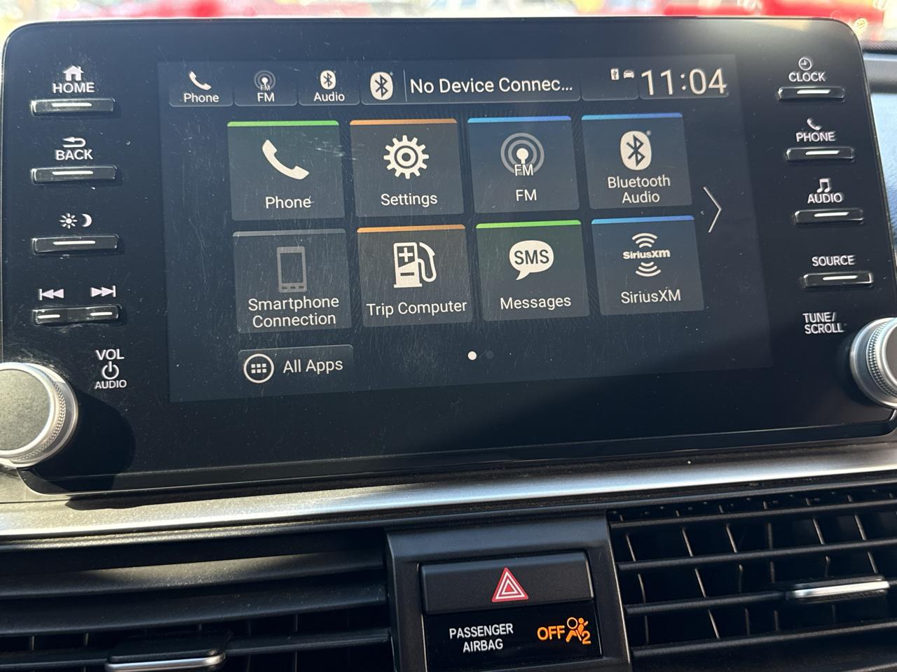 Honda Accord Sedan EX-L 1.5T CVT 2019