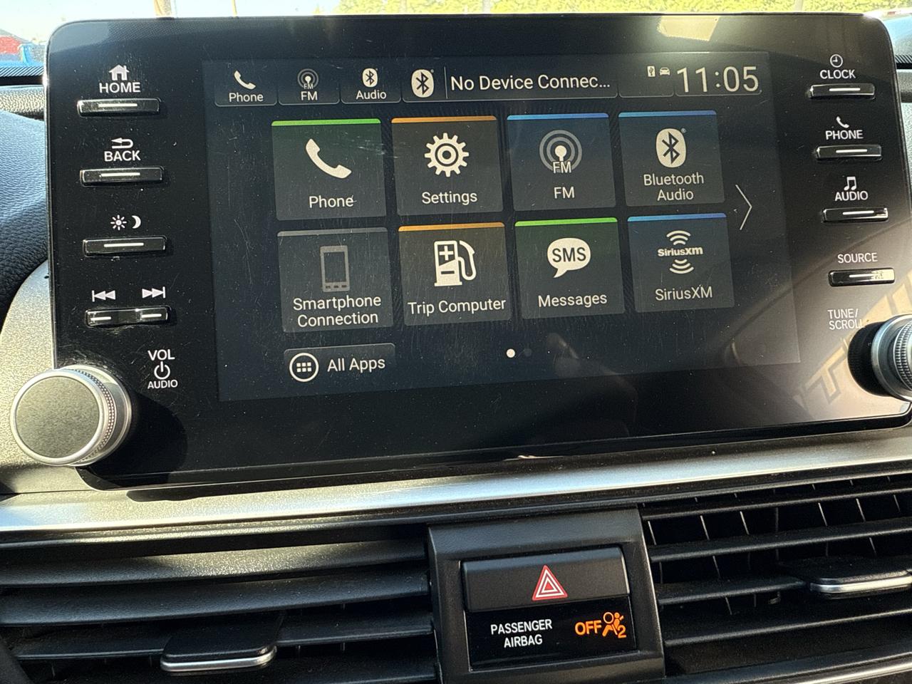 Honda Accord Sedan EX-L 1.5T CVT 2019