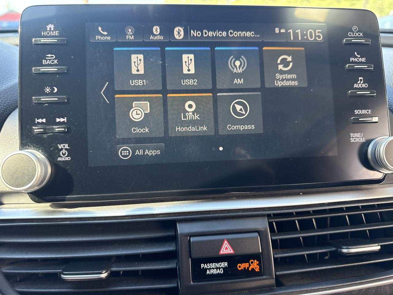 Honda Accord Sedan EX-L 1.5T CVT 2019
