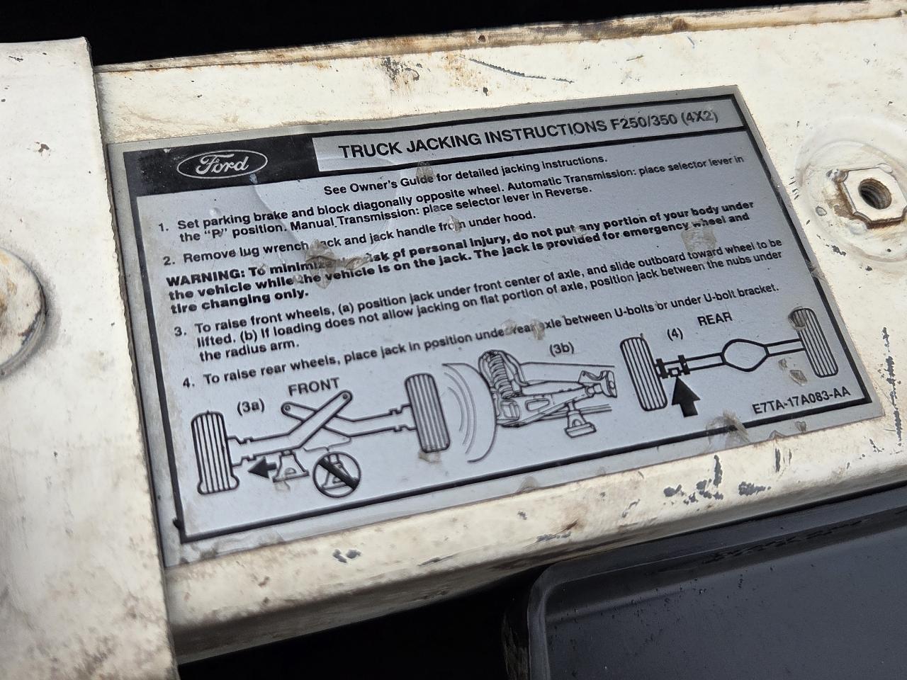 Ford F-250 XLT Lariat 1987