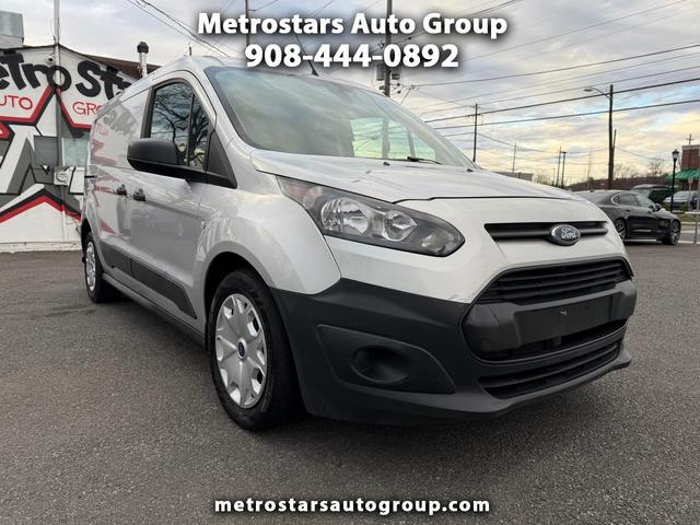 Silver 2018 Ford Transit Connect Cargo XL LWB FWD with Rear Cargo Doors Van Front-Wheel Drive Automatic