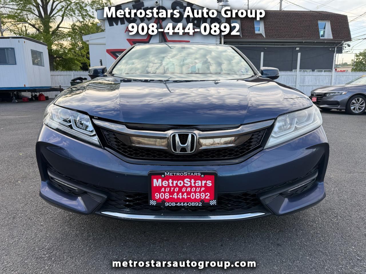 Honda Accord EX-L Coupe CVT 2016