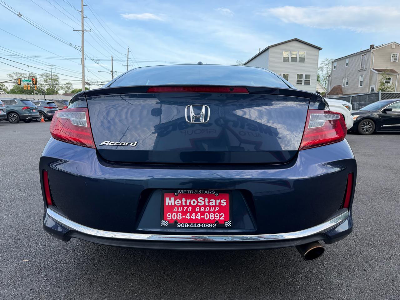 Honda Accord EX-L Coupe CVT 2016