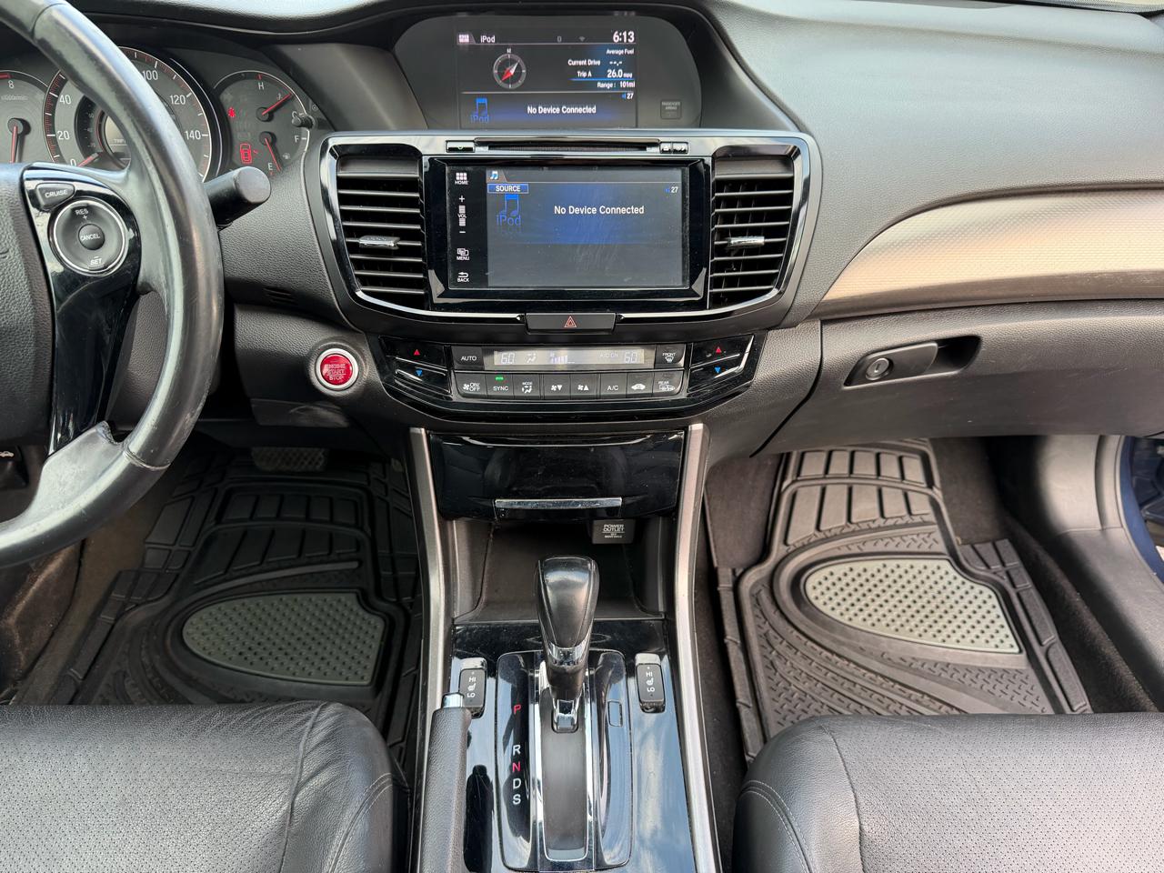 Honda Accord EX-L Coupe CVT 2016