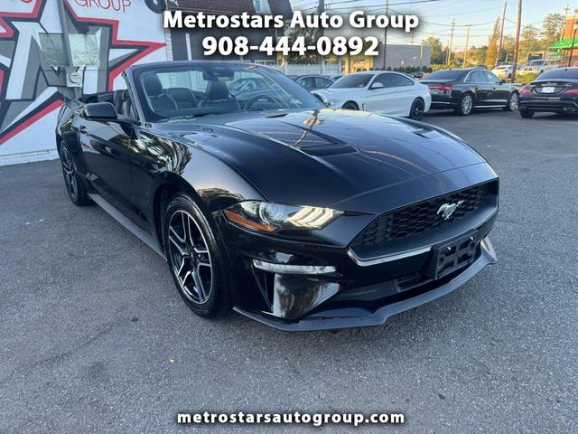 Black 2021 Ford Mustang Convertible Rear-Wheel Drive Automatic