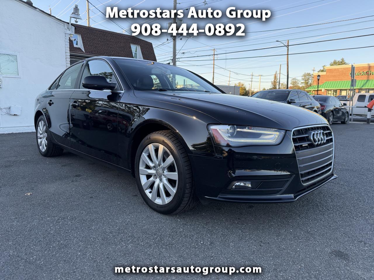 Audi A4 2.0T Sedan quattro Tiptronic 2013