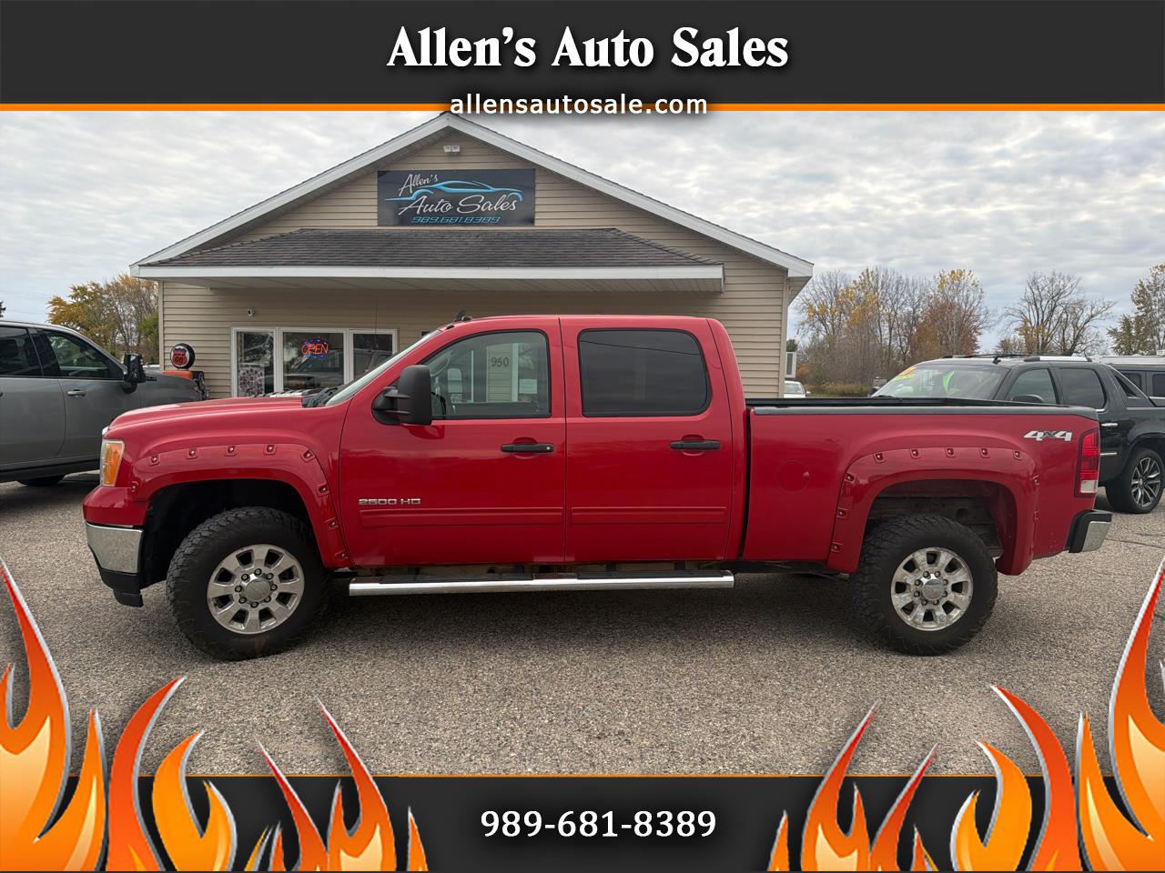 2012 GMC Sierra 2500HD 4WD Crew Cab 153.7" SLE
