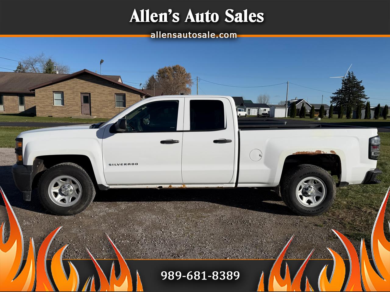 2015 Chevrolet Silverado 1500 2WD Double Cab 143.5" Work Truck