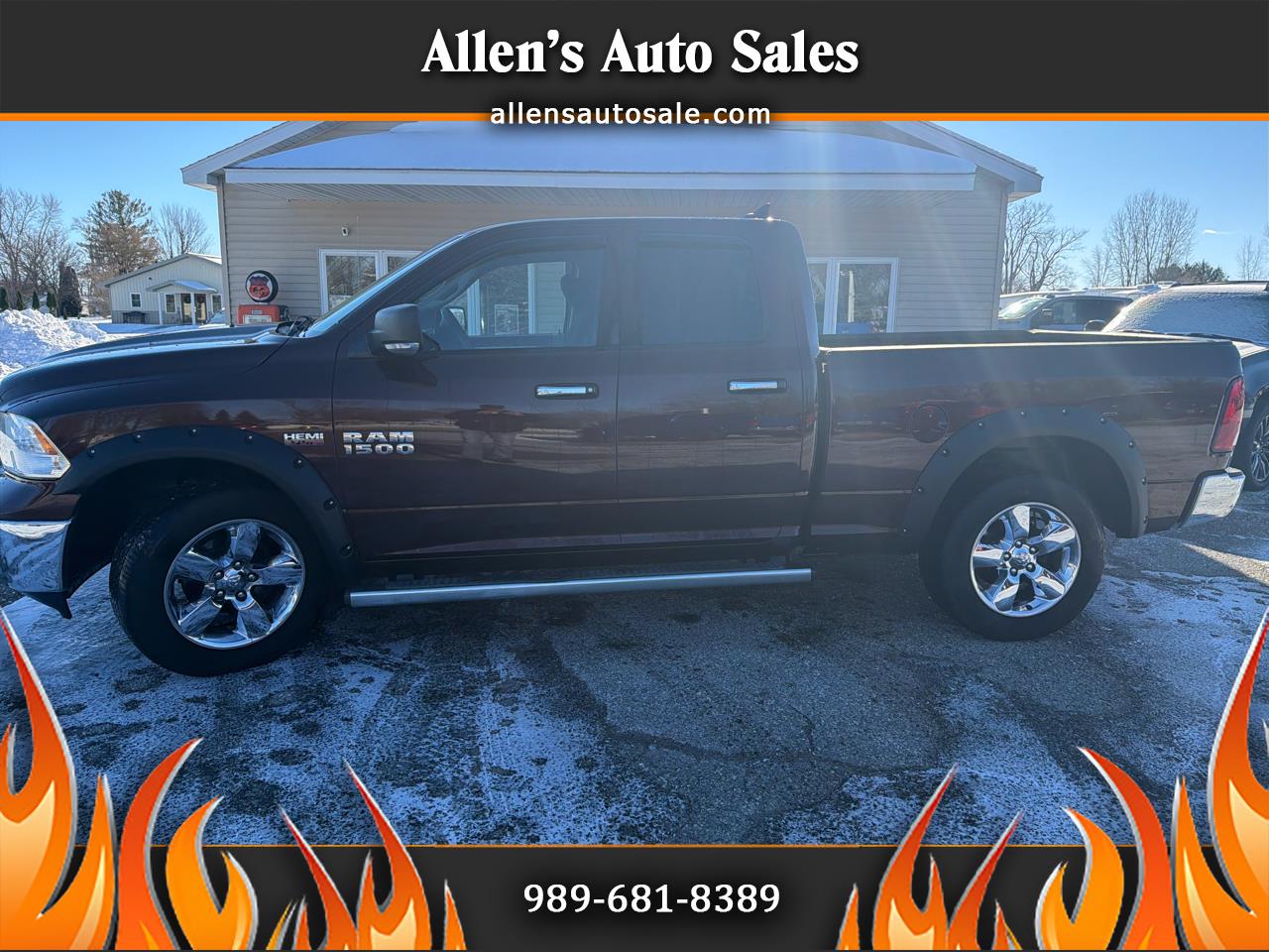 2013 RAM 1500 4WD Quad Cab 140.5" Big Horn