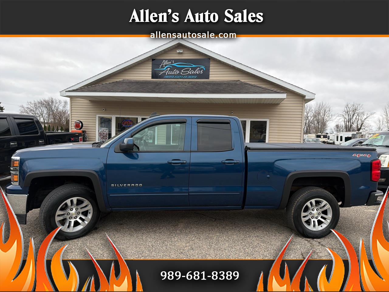 2015 Chevrolet Silverado 1500 4WD Double Cab 143.5" LT w/1LT