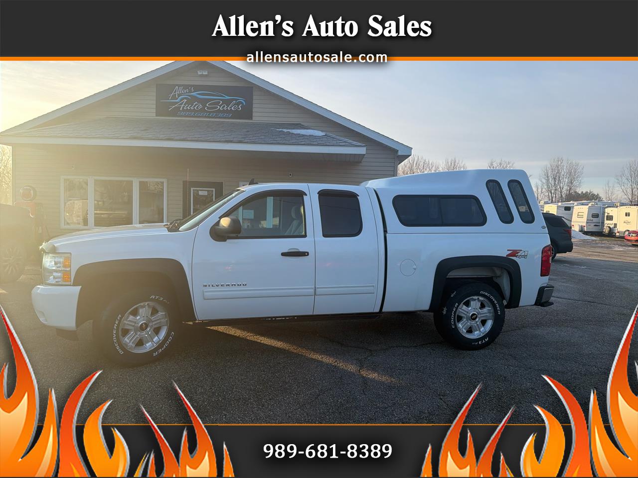 2010 Chevrolet Silverado 1500 4WD Ext Cab 143.5" LT
