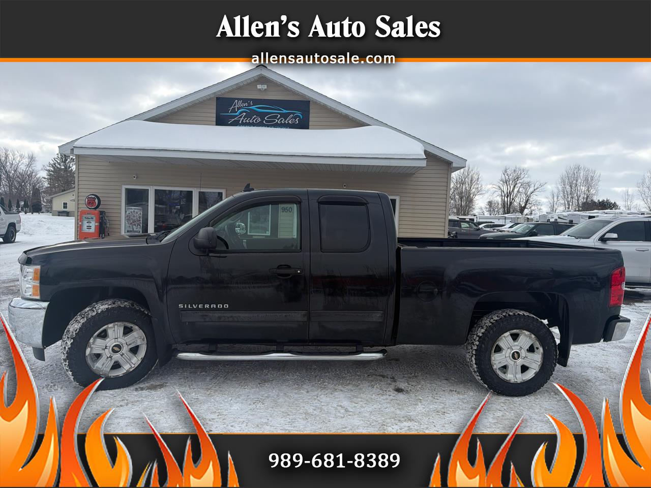 2012 Chevrolet Silverado 1500 4WD Ext Cab 143.5" LT