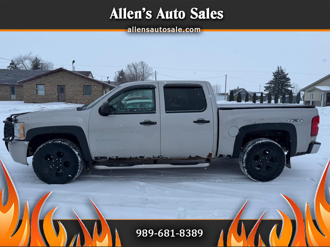 2008 Chevrolet Silverado 1500 4WD Crew Cab 143.5" LT w/1LT