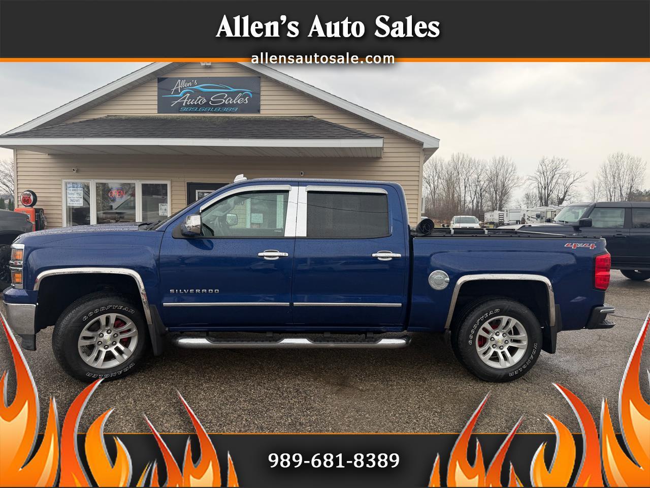 2014 Chevrolet Silverado 1500 4WD Crew Cab 143.5" LT w/1LT