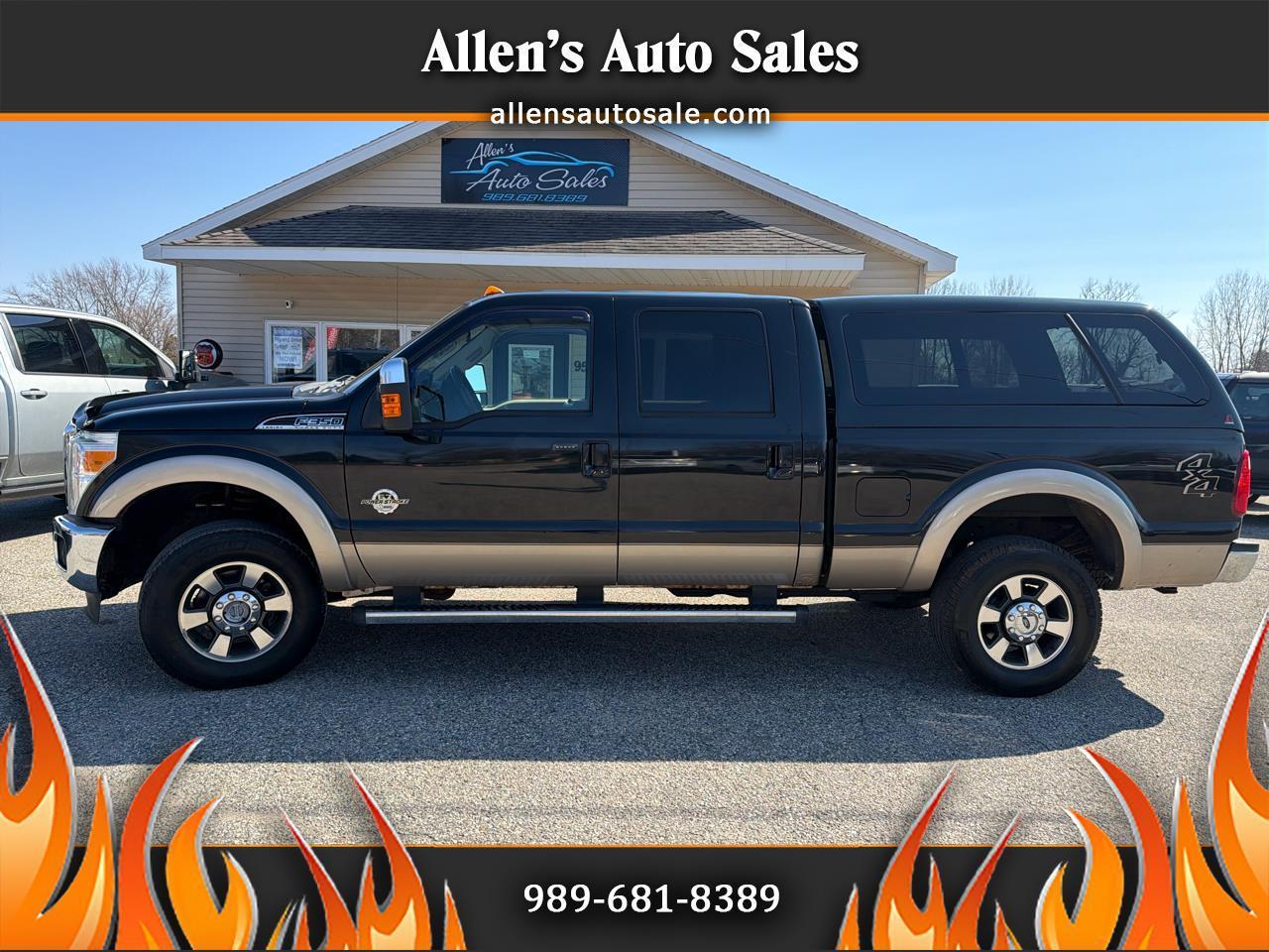 Ford Super Duty F-350 SRW Crew Cab 156" Lariat 4WD 2011