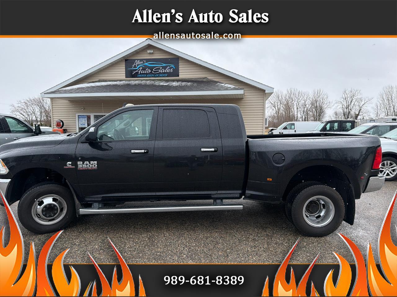 RAM 3500 4WD Mega Cab 160.5" Big Horn 2016