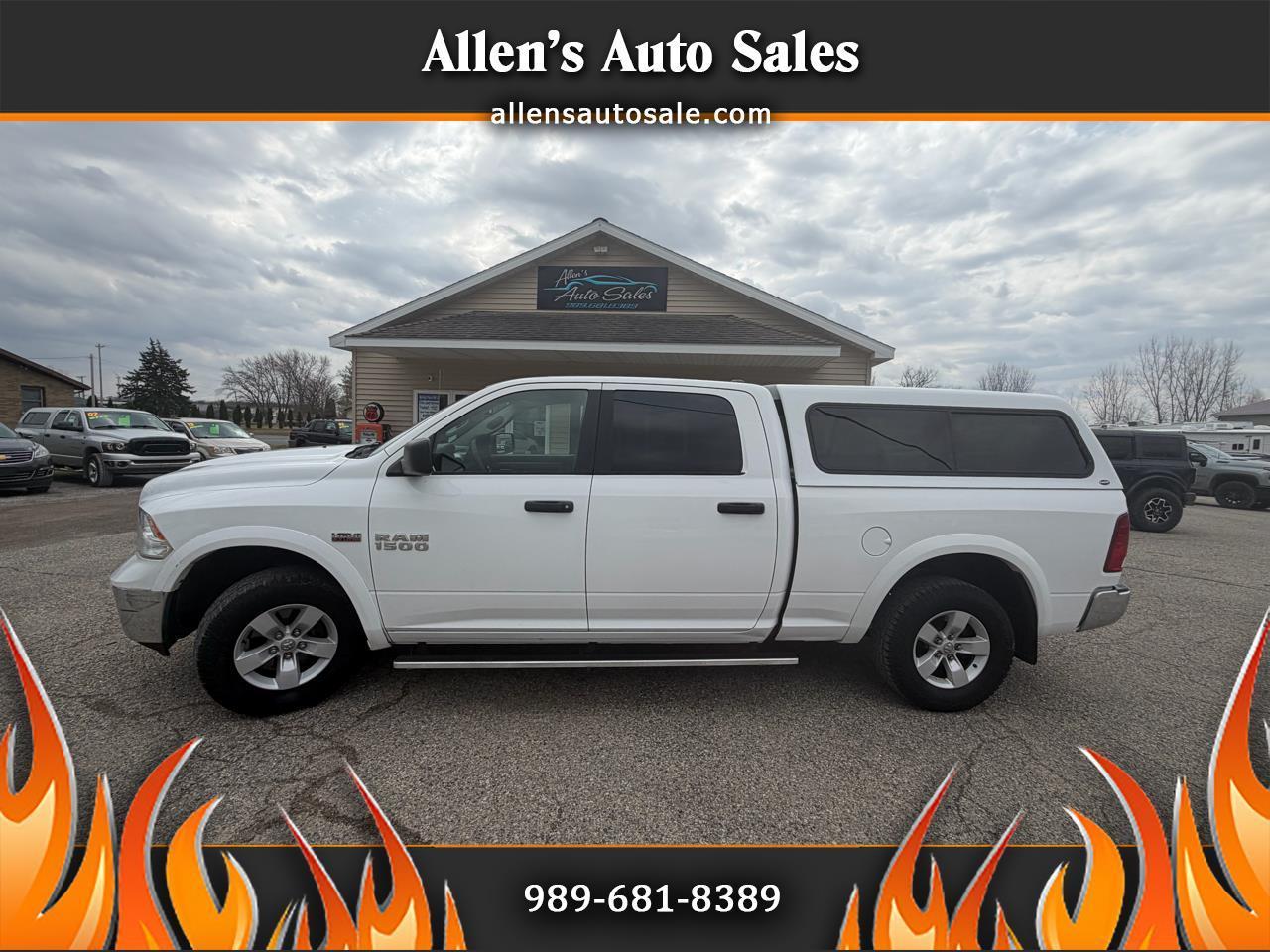 2016 RAM 1500 4WD Crew Cab 149" Outdoorsman